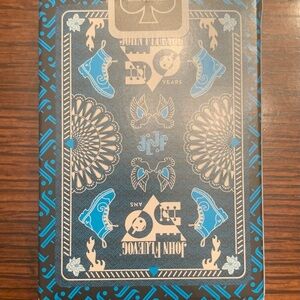 John Fluevog 50th Anniversary deck of new playing cards
